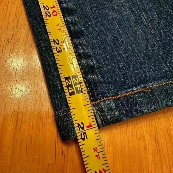 7 For All Mankind “BLAIR” The Ankle Skinny Jean Size 25, 25” Inseam - Picture 9 of 9